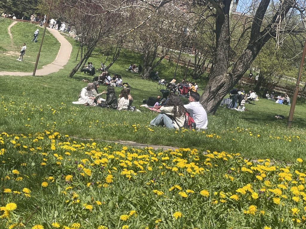 Gölcük Tabiat Parkı’nda hafta sonu yoğunluğu