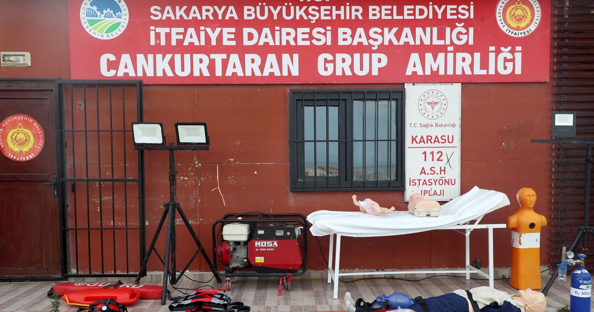 sakaryada cankurtaranlar sezon hazirliklarini tamamladi i3196XcS.jpg