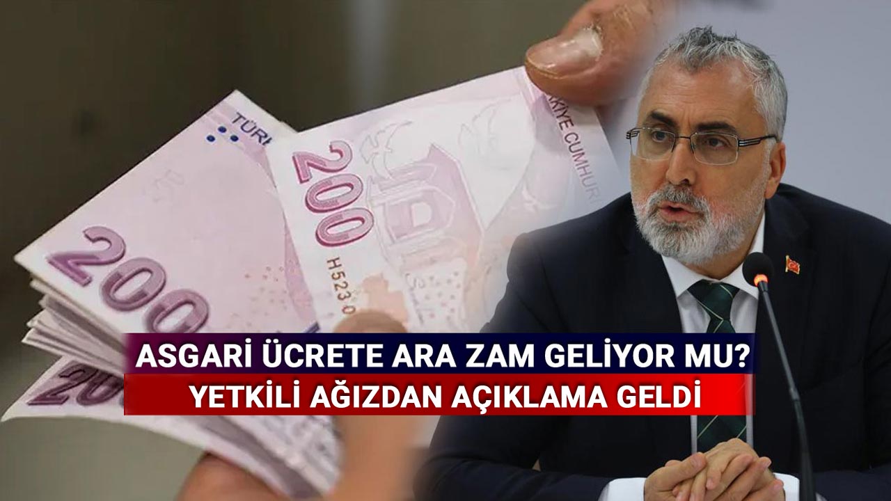 Asgari Ücrete Ara Zam Geliyor Mu, Yetkili Ağızdan Açıklama Geldi