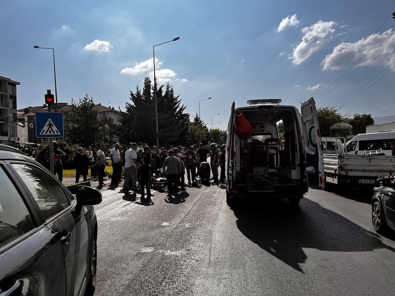 Bolu'da Acı Kaza Yaşlı Adam Hayatını Kaybetti