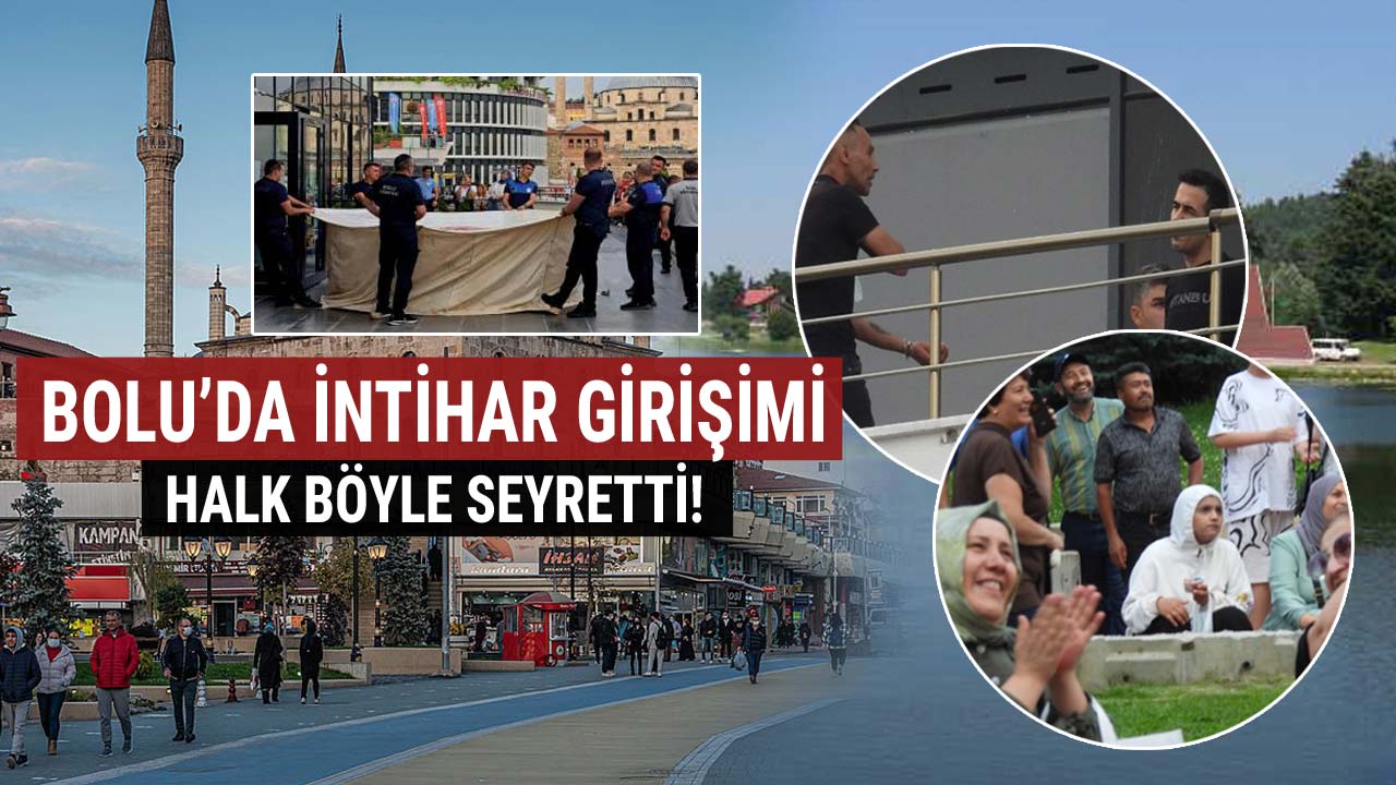 Bolu'da İntihar Girişimi
