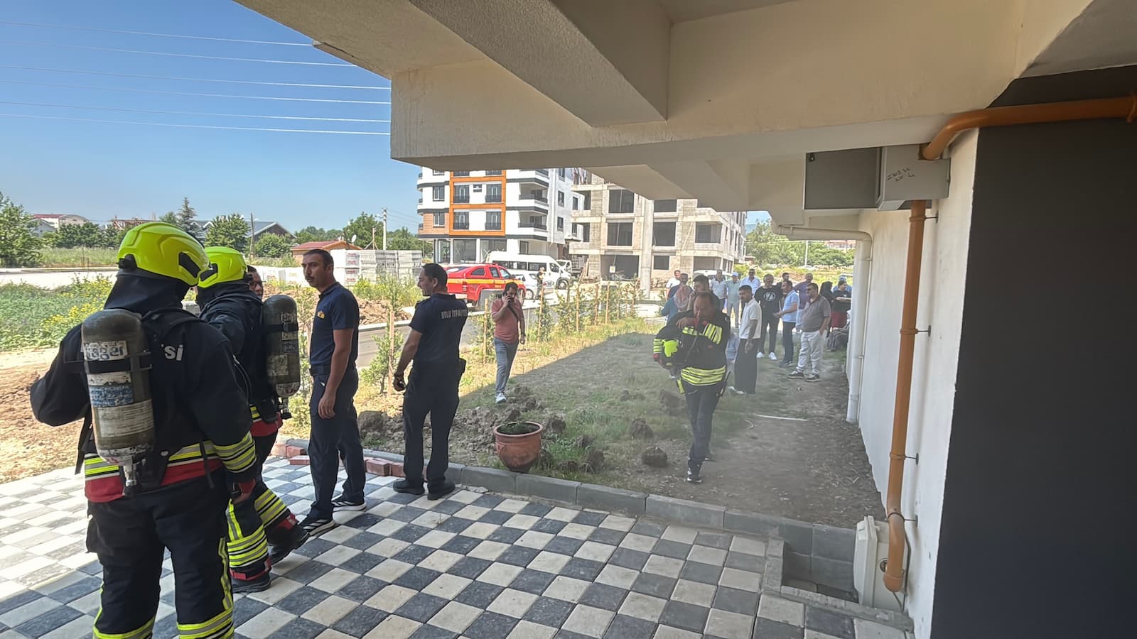 Bolu’da Ocakta Unutulan Yemek Yangın Çıkardı Komşular Seferber Oldu