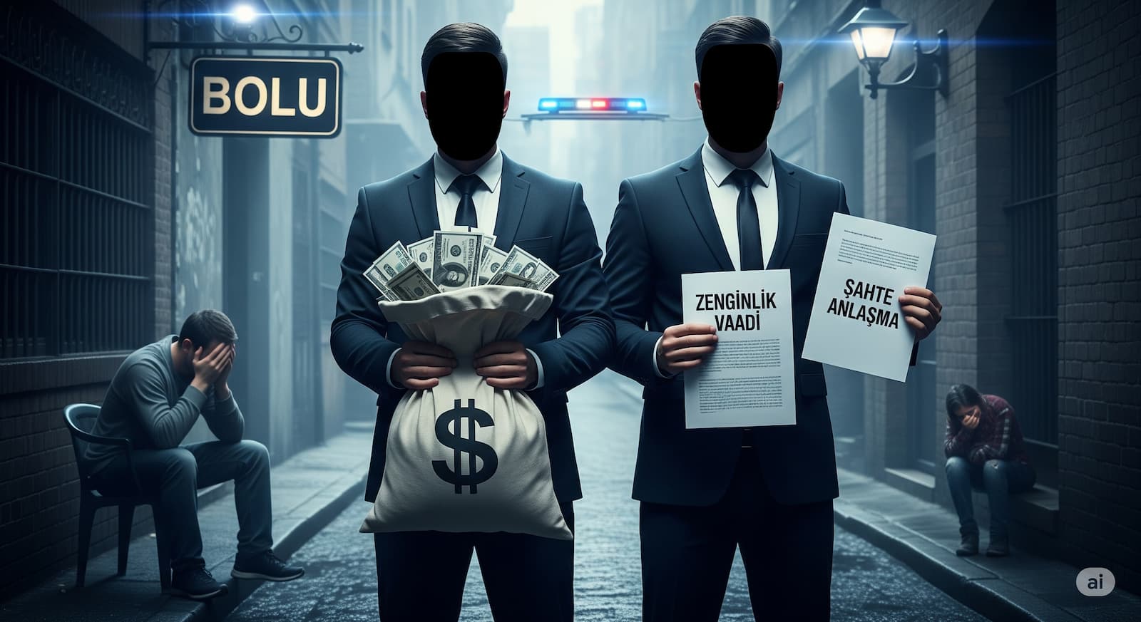 Bolu’da Zenginlik Vaat Eden Dolandırıcılar Yakayı Ele Verdi