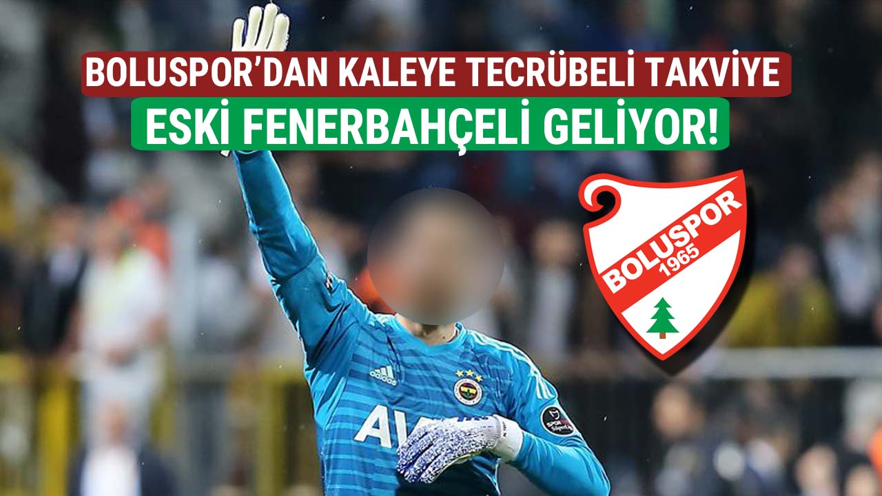 Boluspor'dan kaleye tecrübeli takviye