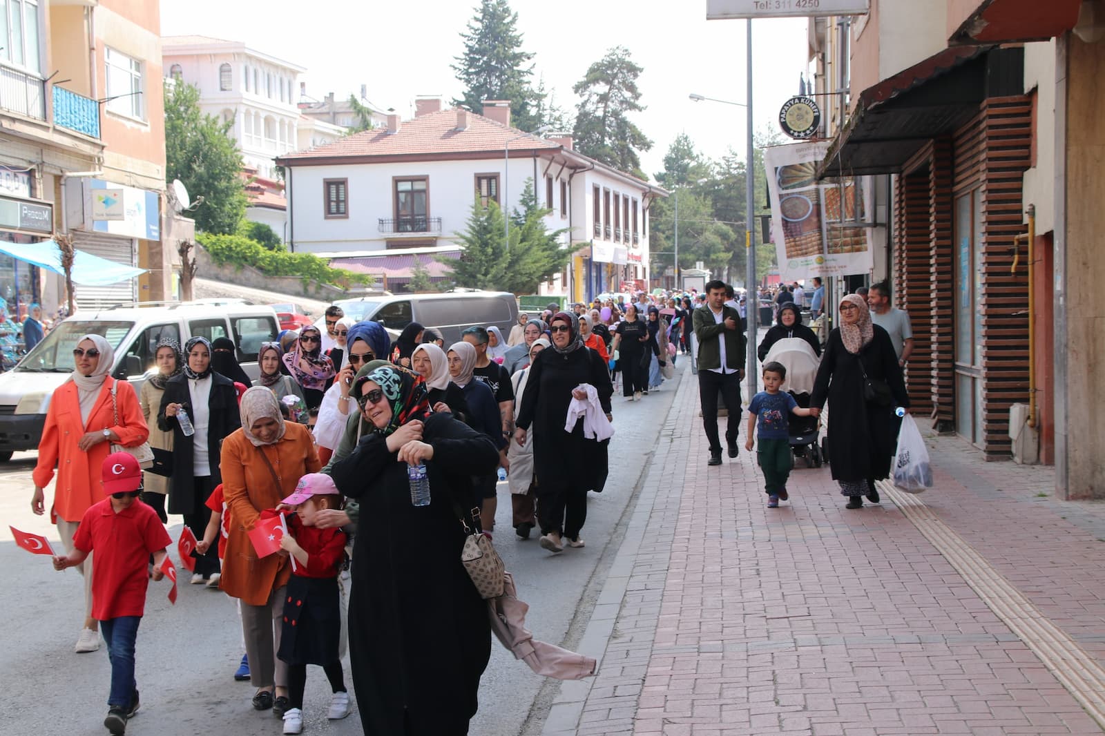 Gerede'de Dikkat Çeken Yürüyüş