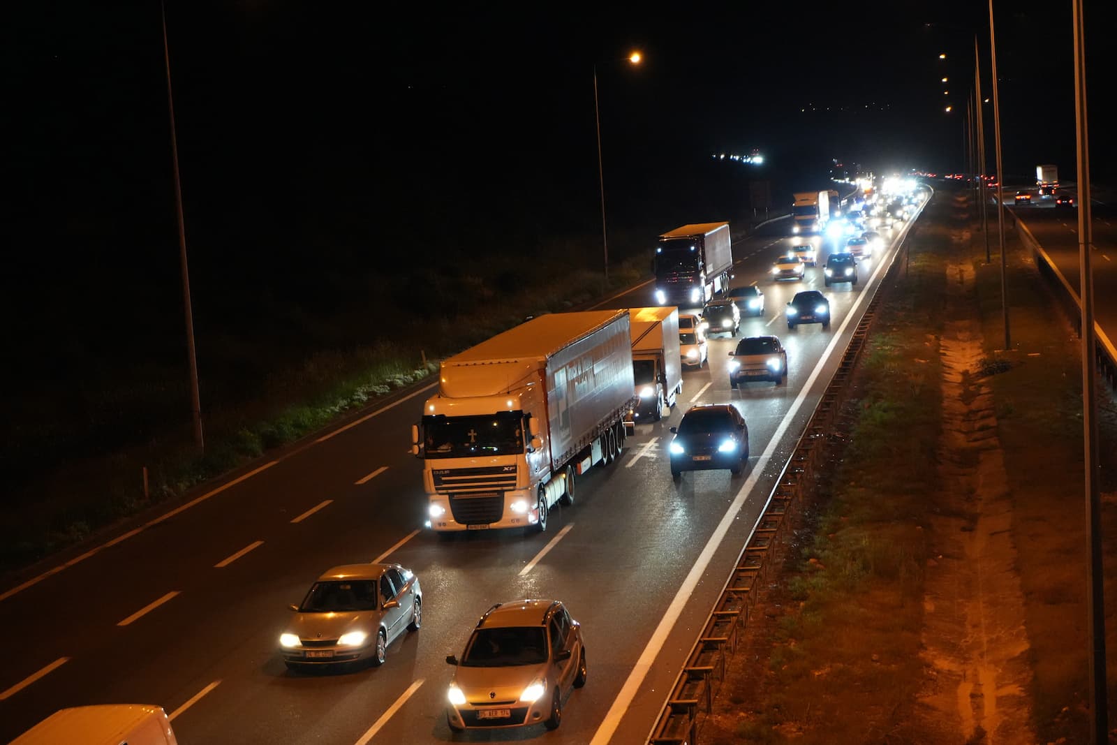 Kazalar Yüzünden Bolu’da Trafik Felç Oldu!