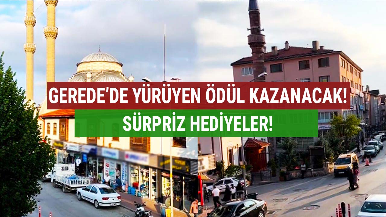 gerede de yürüyen ödül kazanacak