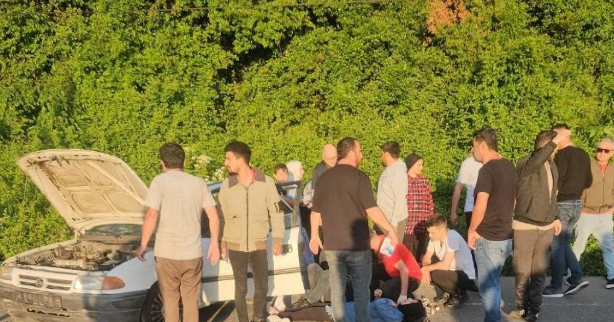zonguldakta trafik kazasi 4 yarali L74VNgQm.jpg