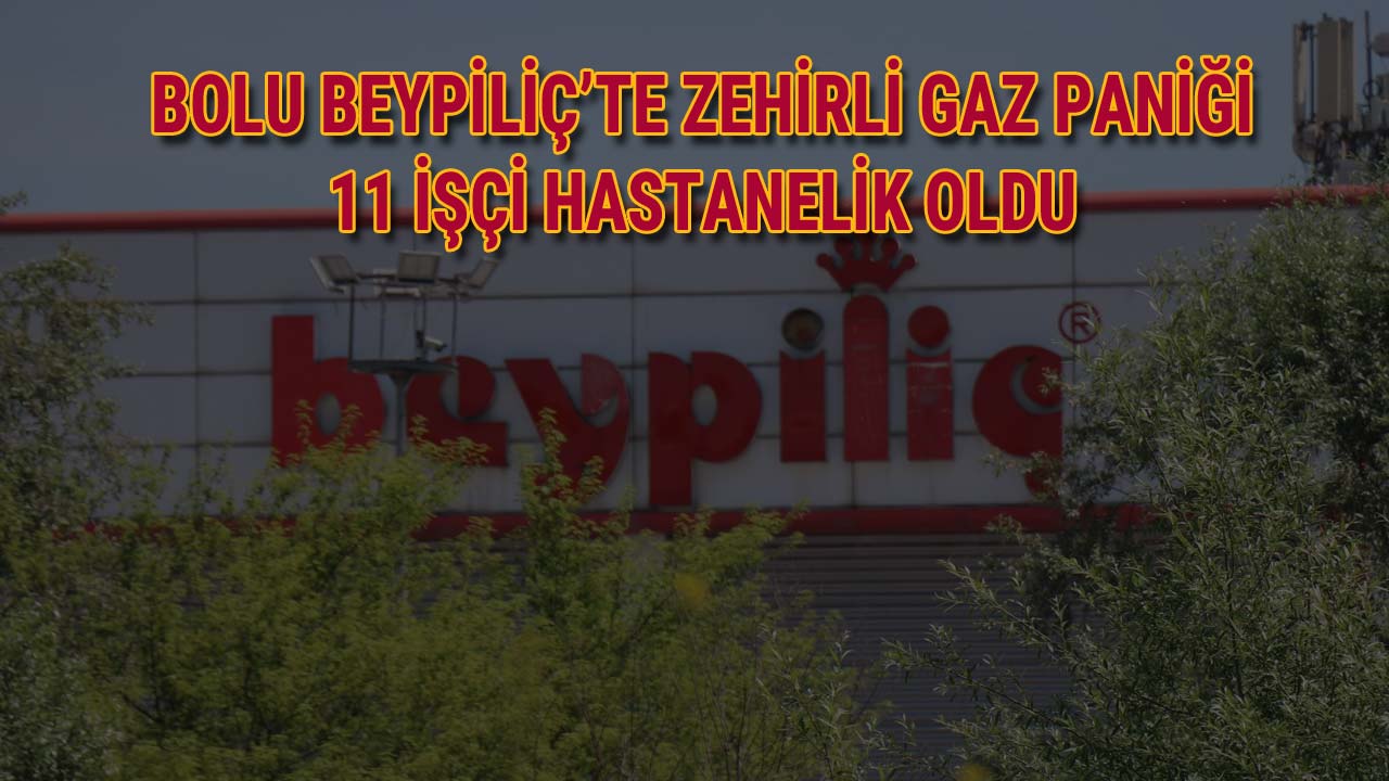 Bolu Beypiliç’te Zehirli Gaz Paniği 11 İşçi Tedavi Altına Alındı