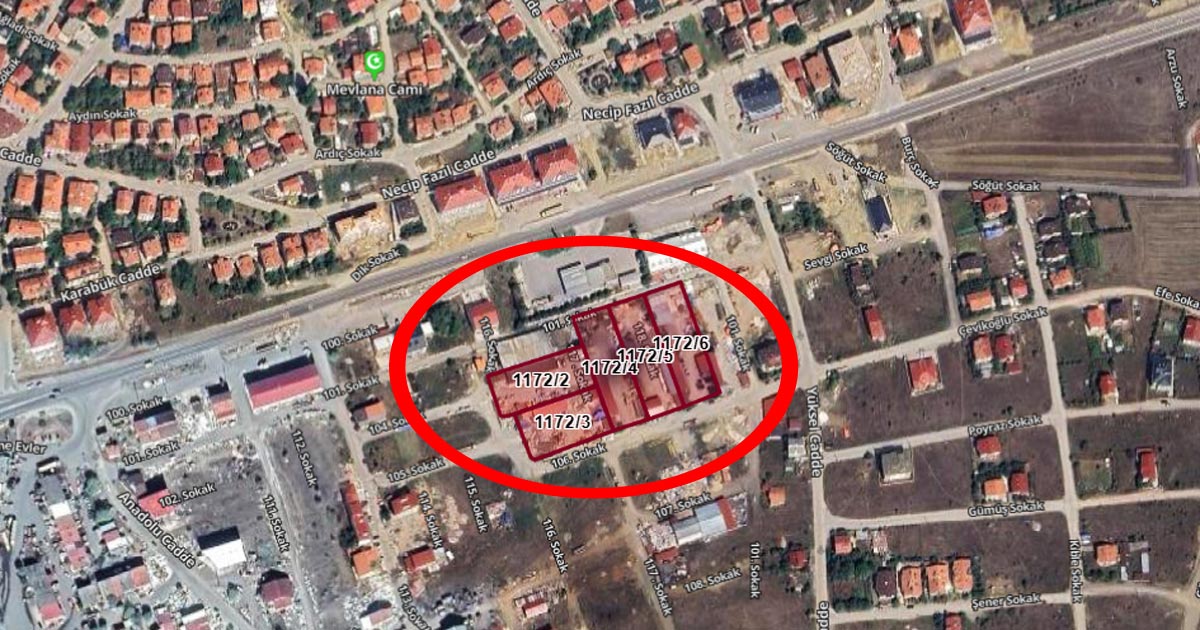 Bolu Gerede arsa kiralama ihalesi, kiralanacak arsalar