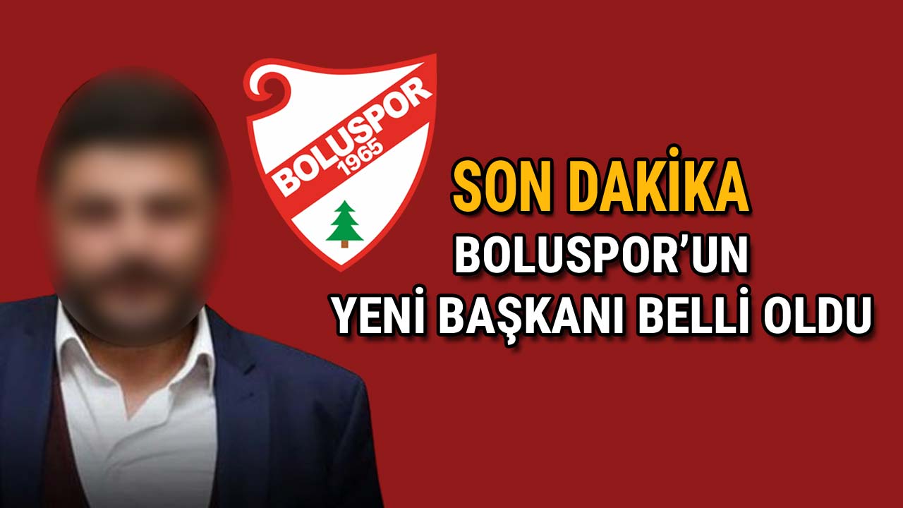 Boluspor'un Yeni Başkanı Belli Oldu