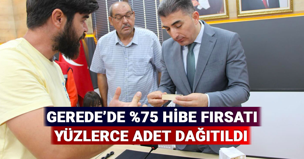 Gerede'de Yüzde 75 Hibe Fırsatı, Yüzlerce Adet Dağıtıldı, ana arı dağıtımı