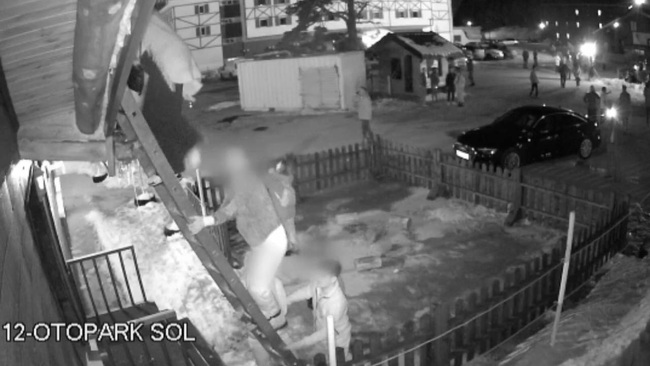 Grand Kartal Otel Yangınında Güvenlik Kameralarından Yeni Görüntüler Ortaya Çıktı