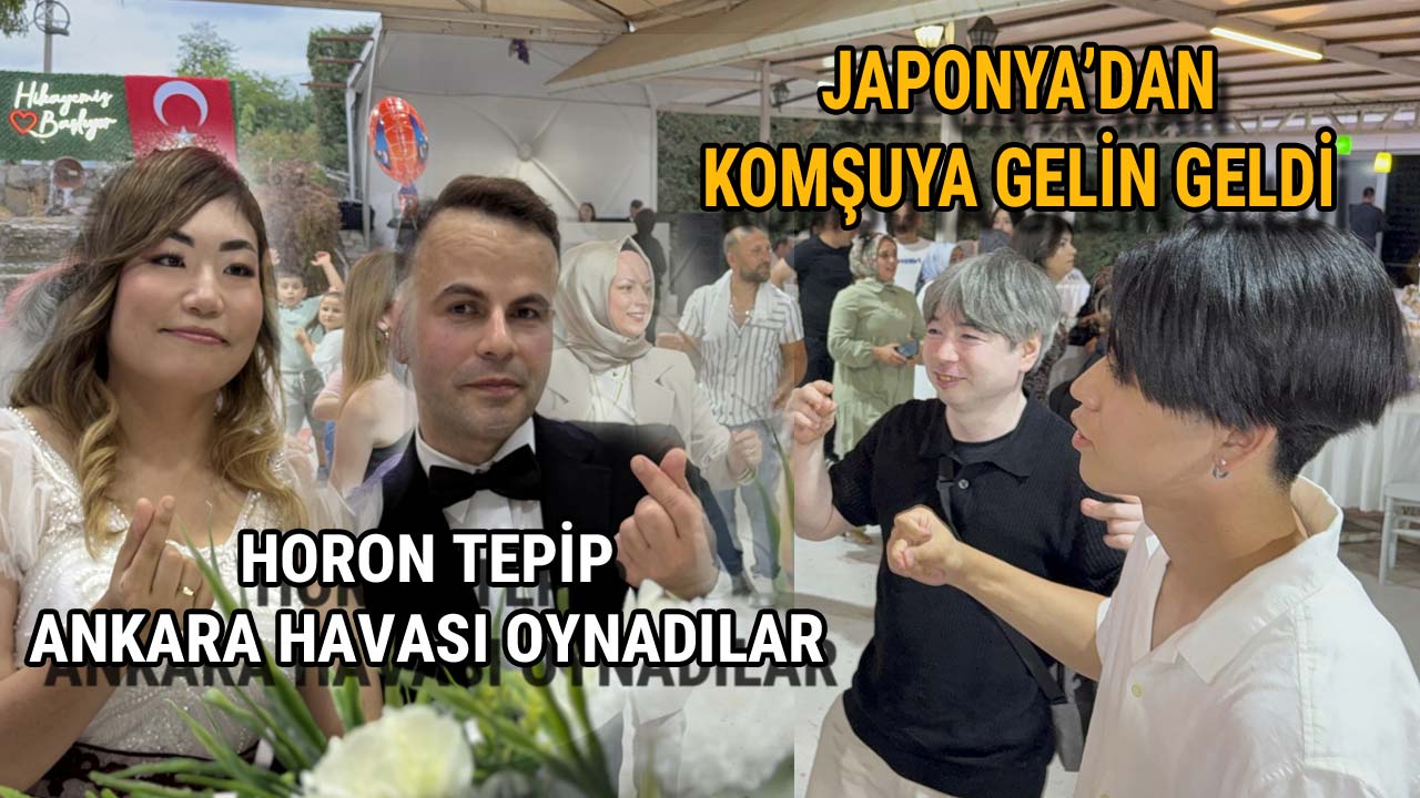 Japonya'dan Komşuya Gelin Geldi 13 Bin Kilometrelik Aşkın Hikayesi