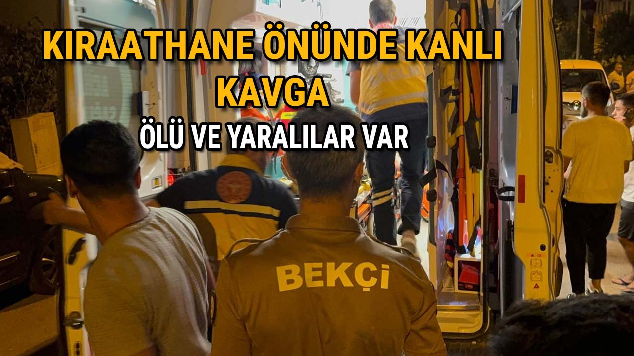 Kıraathane Önünde Kanlı Kavga