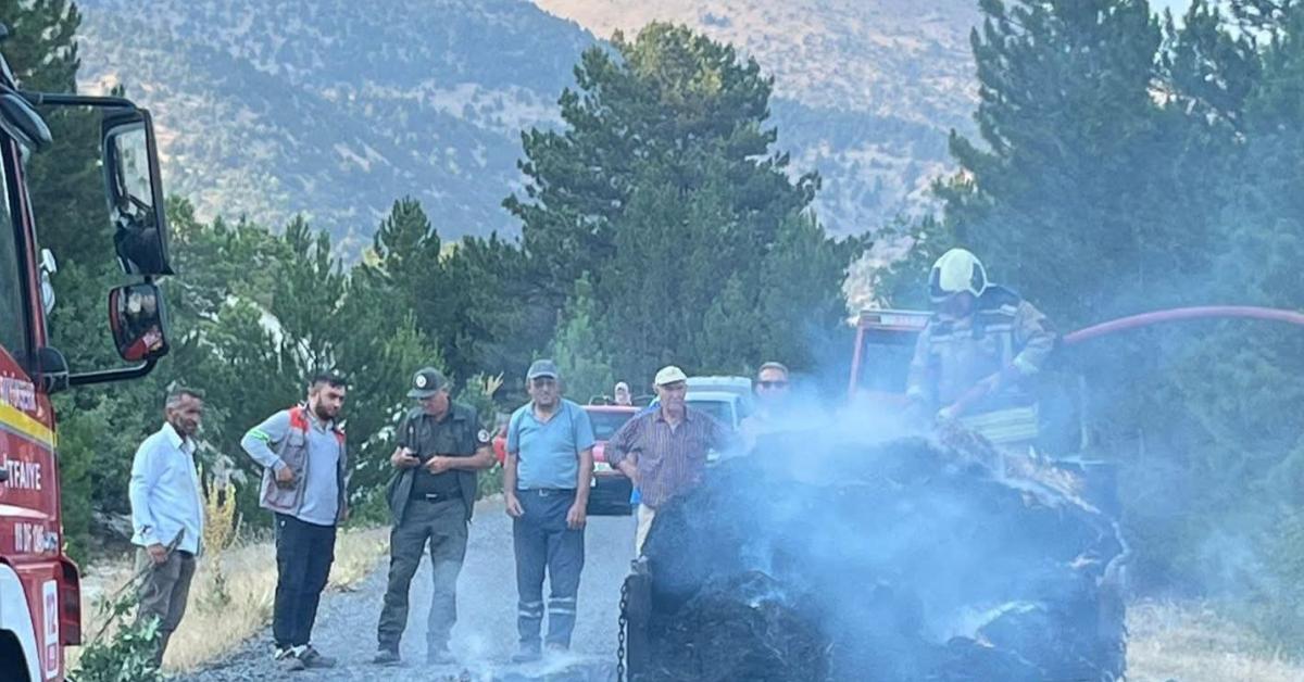 ankara beypazarinda saman yuklu romorkta yangin cikti 6AfJI524.jpg
