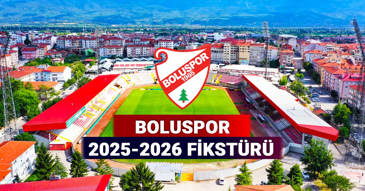 boluspor 2025 2026 sezonu fikstürü