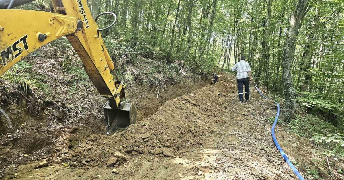 duzcede koylerde yeni hatlar kuruluyor XIYHQF3Q.jpg