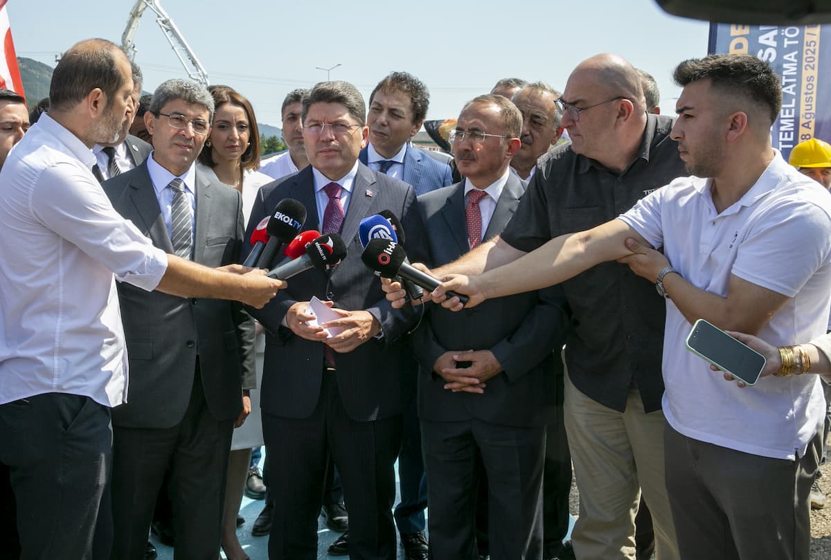 AA 20250808 38774992 38774991 ADALET BAKANI YILMAZ TUNC GUNDEME ILISKIN SORULARI YANITLADI (1)