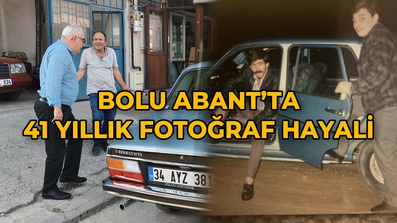 Bolu Abant’ta 41 Yıllık Fotoğraf Hayali