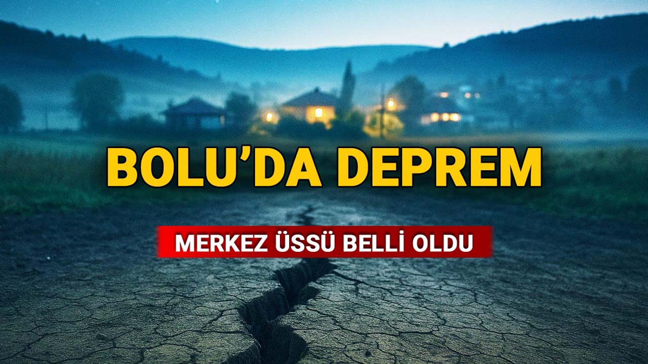 Bolu Merkezde Deprem! Kandilli Verileri Açıkladı2