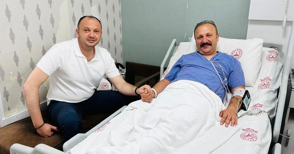 Bolu Milletvekili İsmail Akgül ve MHP Gerede İlçe Başkanı Ayhan Tabak