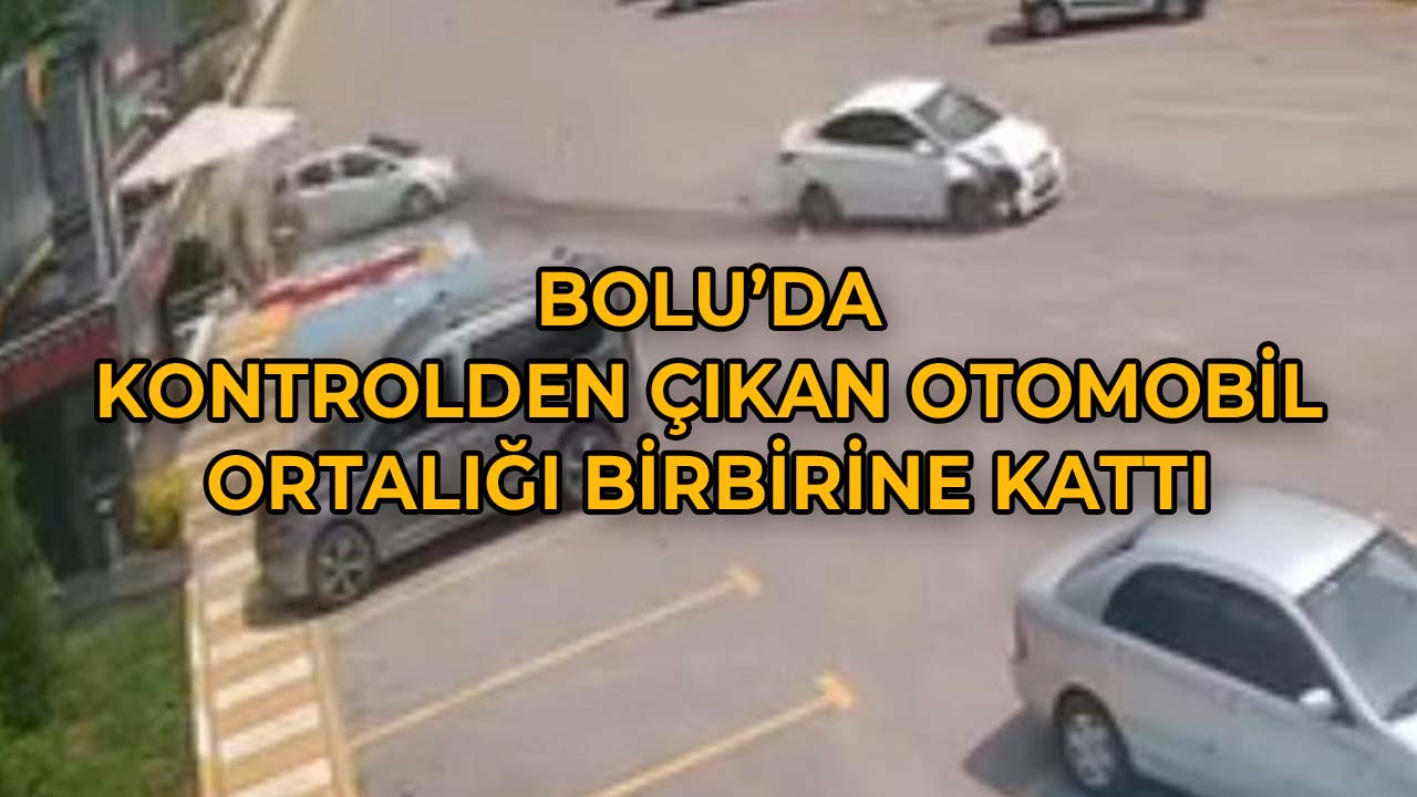 Bolu'da Otomobil Ortalığı Birbirine Kattı