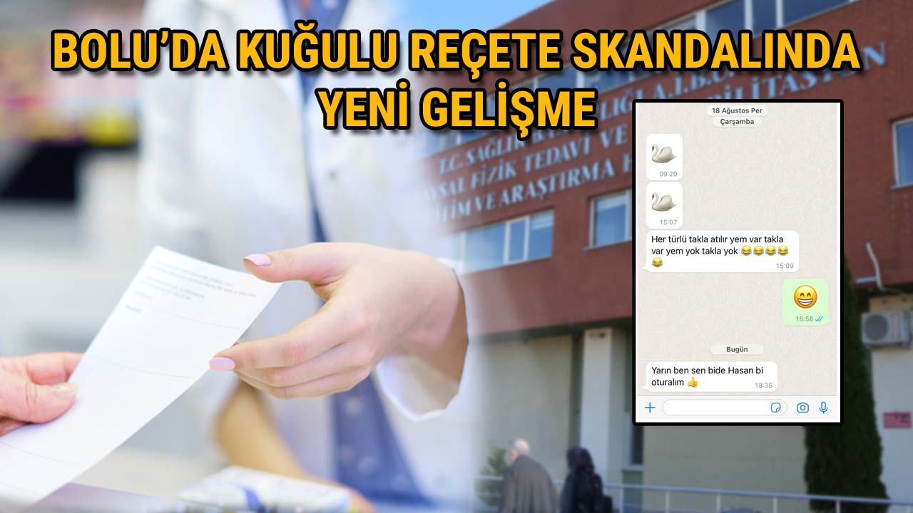 Bolu’da Reçete Skandalında Yeni Gelişme
