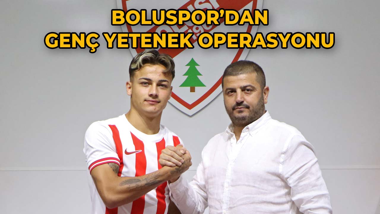 Boluspor'dan Genç Yetenek Operasyonu