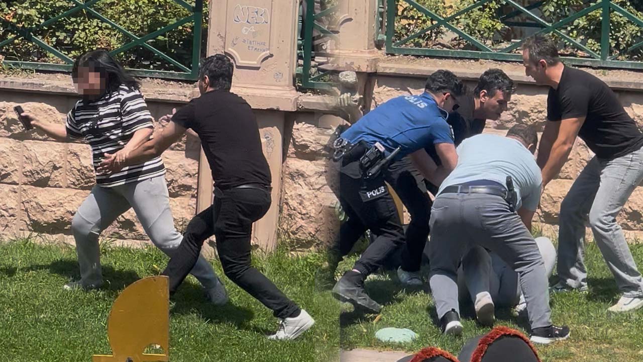 Çaya Atlamaya Çalışa2n Kadına Film Gibi Müdahale