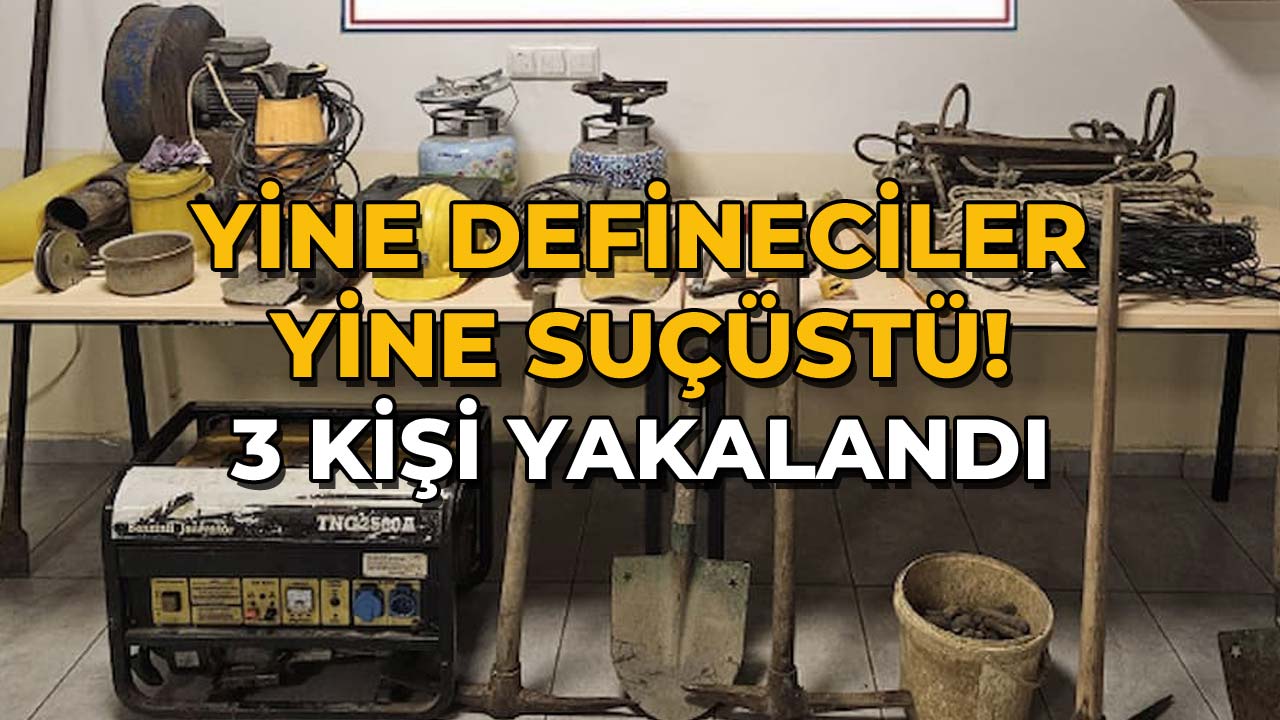 Definecilere Suçüstü Operasyon 3 Kişi Yakalandı