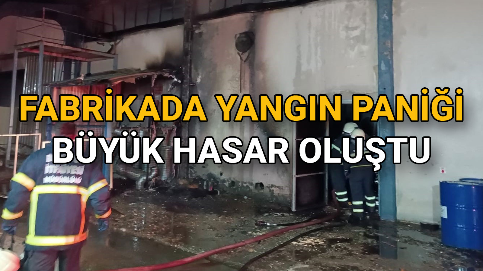 Fabrikada Yangın Paniğ3