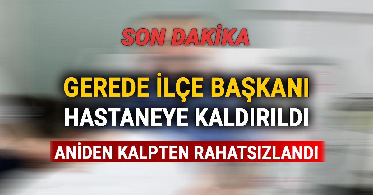 Gerede İlçe Başkanı Hastaneye Kaldırıldı, MHP, Ayhan Tabak