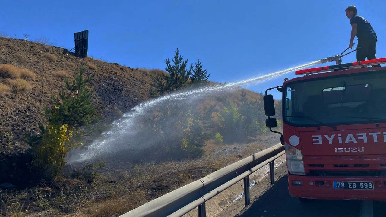 Gerede Sınırında Yangın Ekipler Seferber Oldu2