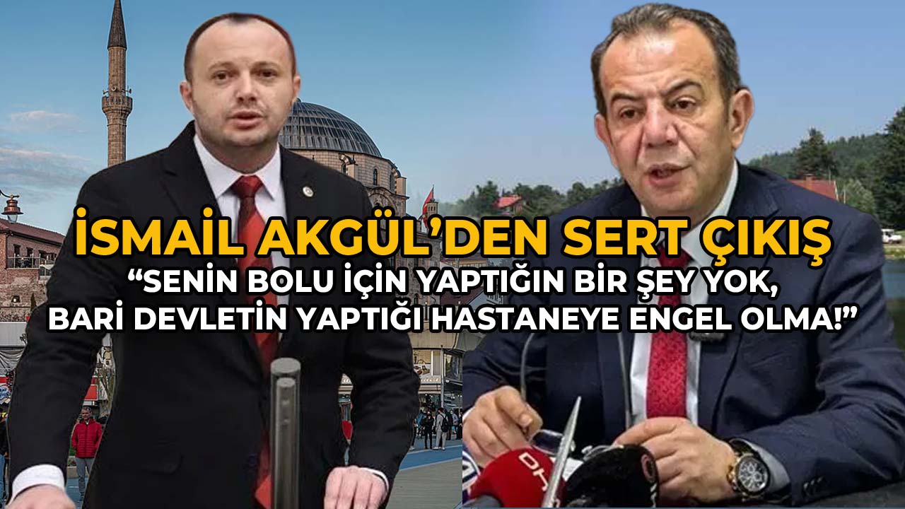 İsmail Akgül’den Tanju Özcan'a Sert Tepki Hastane İnşaatı Engelleniyor İddiası