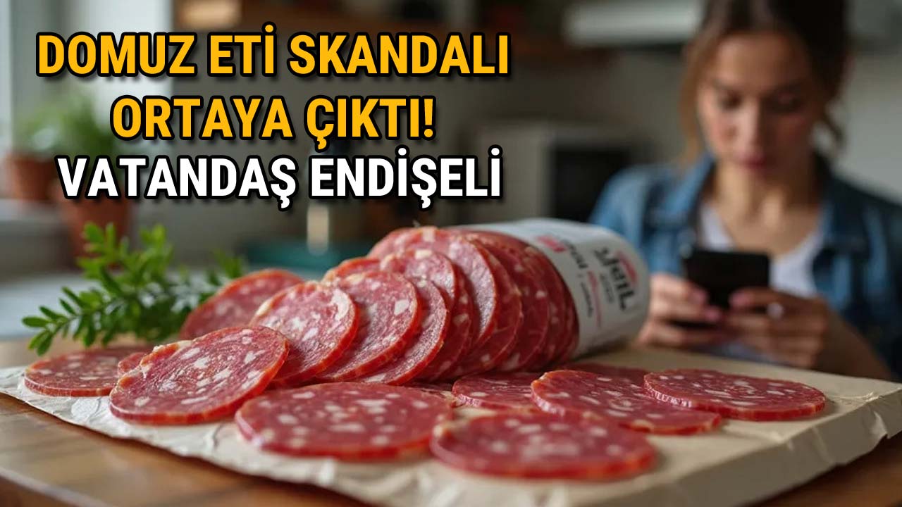 Salamda Domuz Eti Skandalı! Vatandaş Endişeli