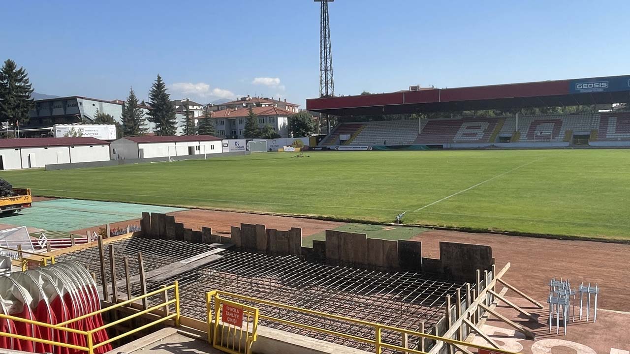Bolu Atatürk Stadı’nda Geri Sayım Başladı