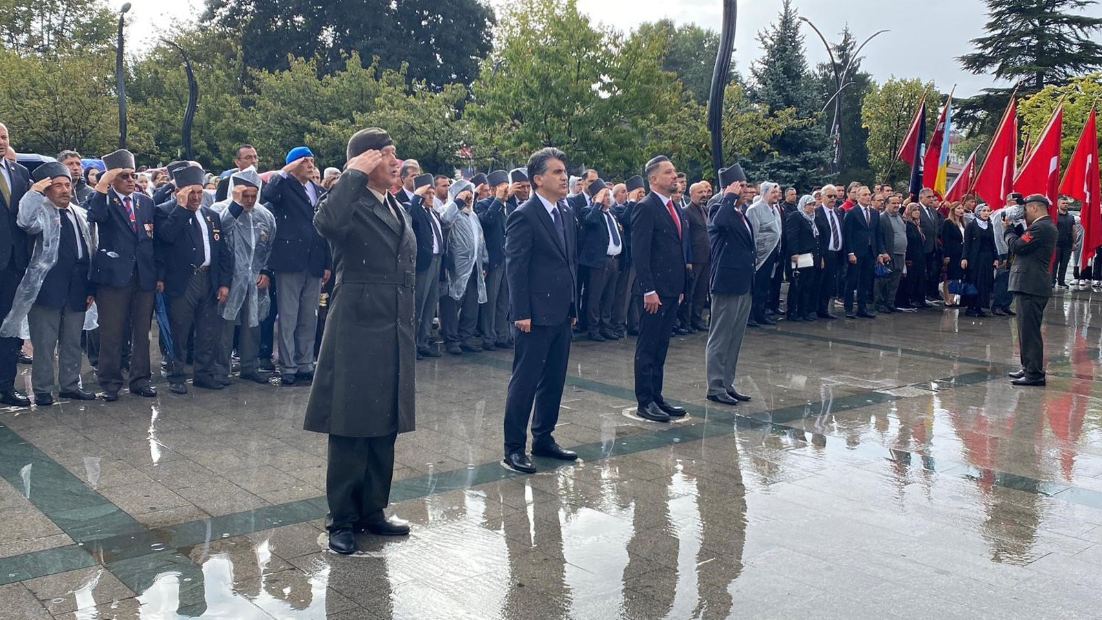Bolu’da 19 Eylül Gaziler Günü Törenle Kutlandı