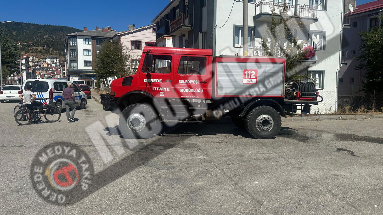 Gerede’de Çocukların Çıkardığı 2Yangın Paniğe Yol Açtı