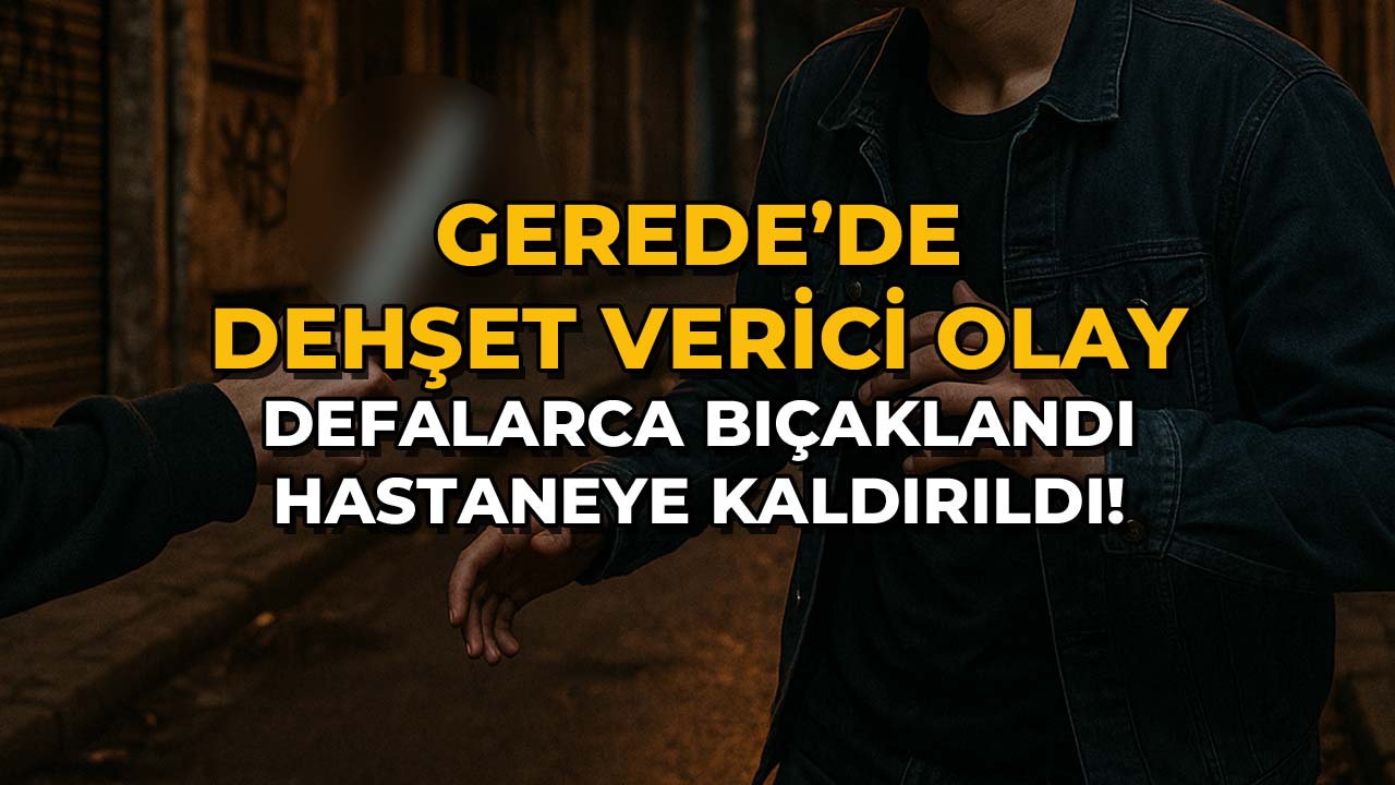 Gerede'de Dehşet Verici Olay