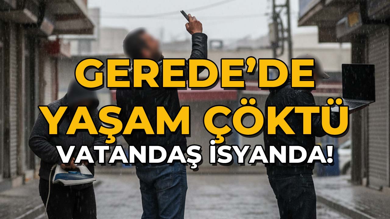 Gerede’de Yaşam Çöktü Vatandaş İsyanda!