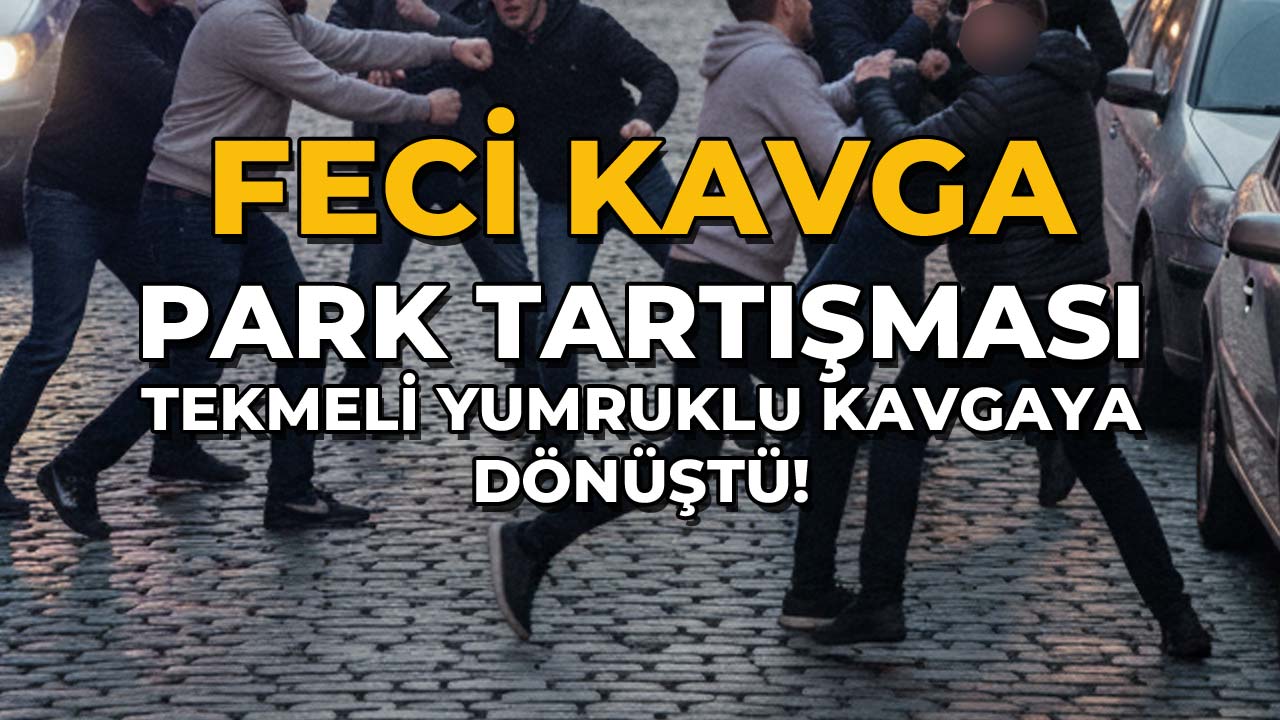 Park Tartışması Tekmeli Yumruklu Kavgaya Dönüştü