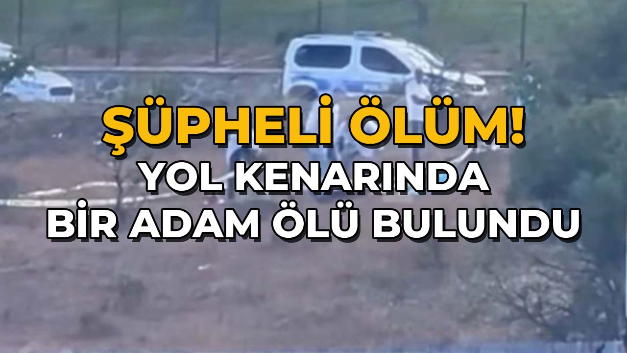 Şüpheli Ölüm! Yol Kenarında Bir Kişi Ölü Bulundu