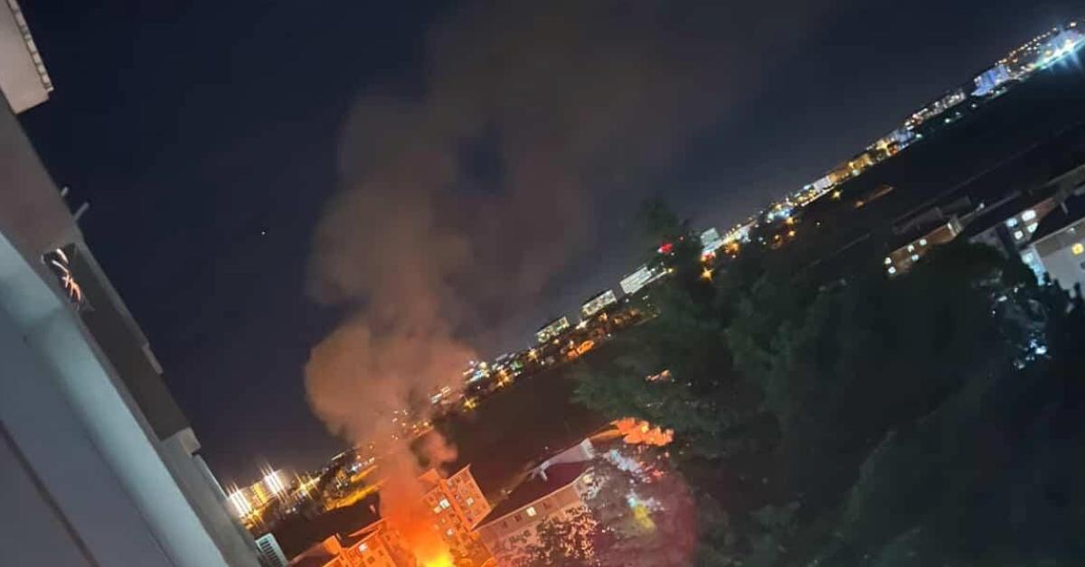 ankara golbasinda arizalanan kamyonda yangin cikti NfCfS3Rg.jpg