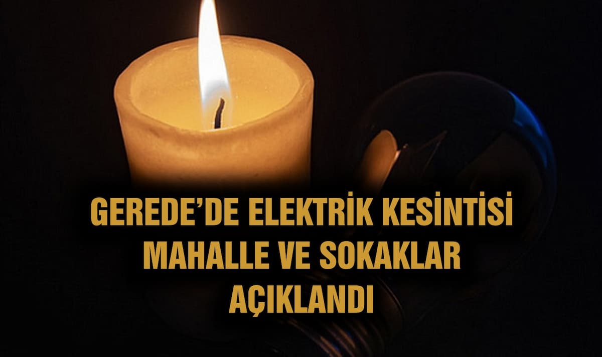 elektrik kesinti
