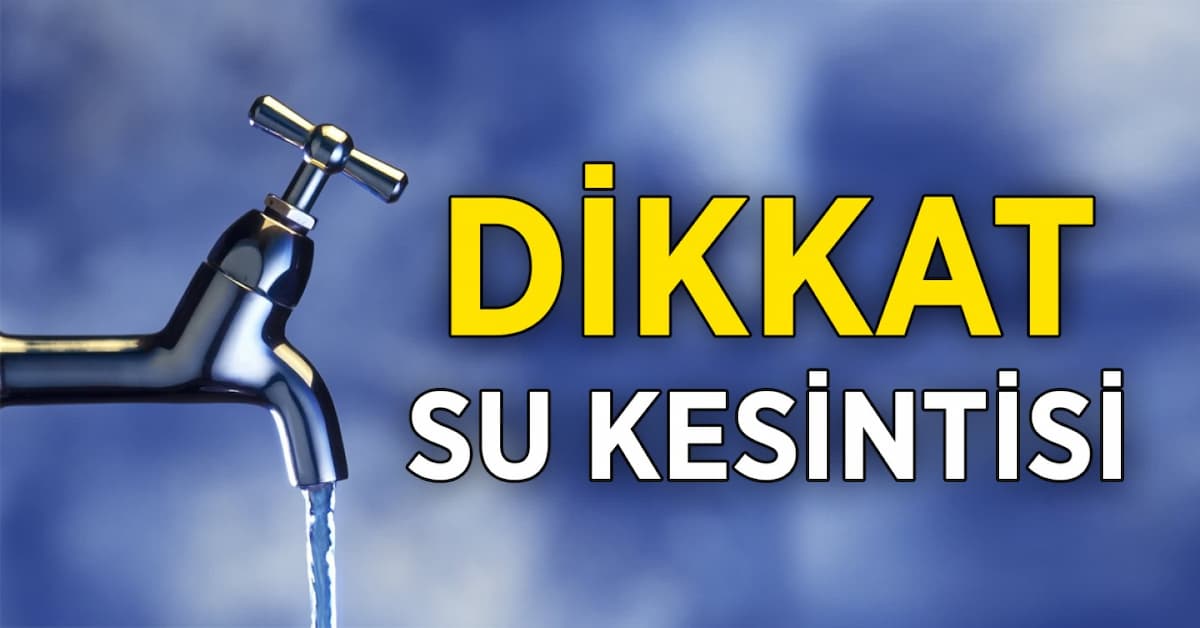 su kesinti