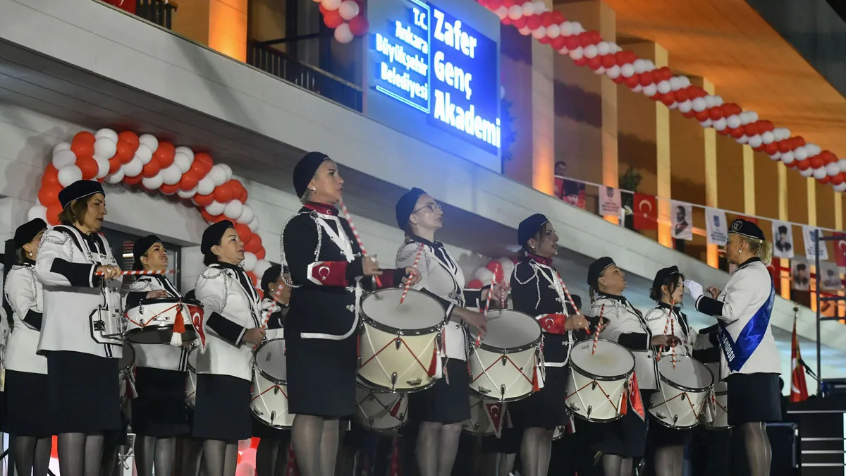 Ankara Çankaya Zafer Genç Akademi Açılış Töreni Bando Takımı