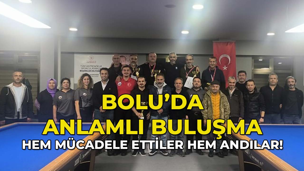 Bolu'da Anlamlı Buluşma