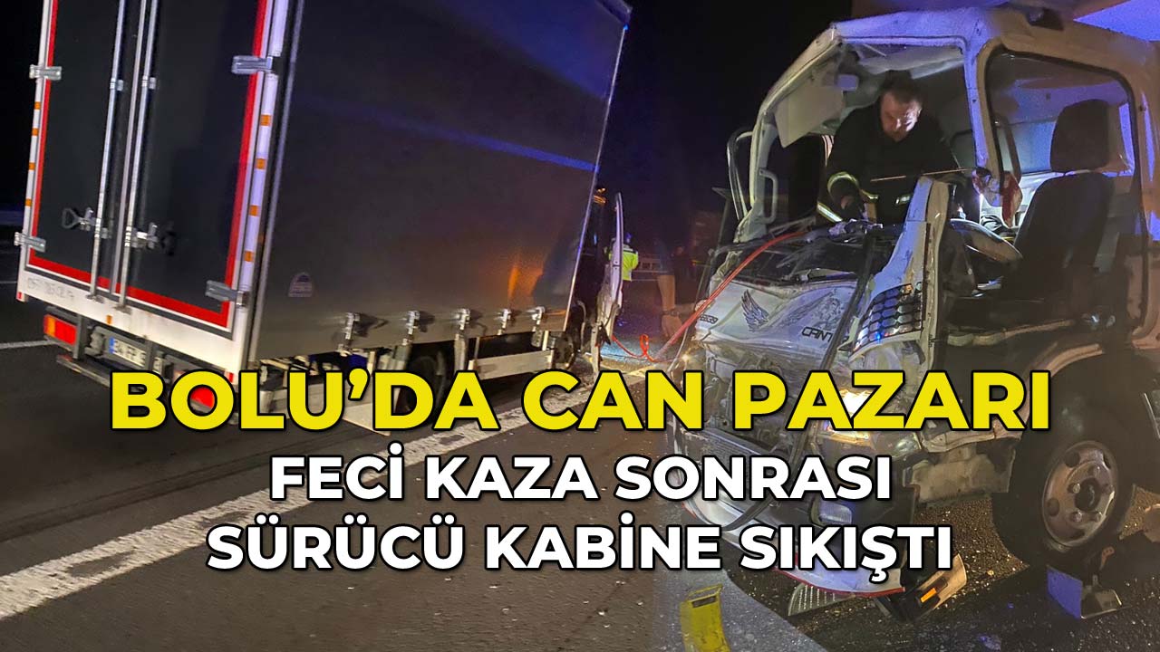 Bolu'da Can Pazarı Feci Kaza Sonrası Sü41