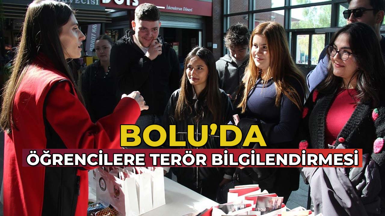 Bolu'da Öğrencilere Terör Bilgilendirmesi2